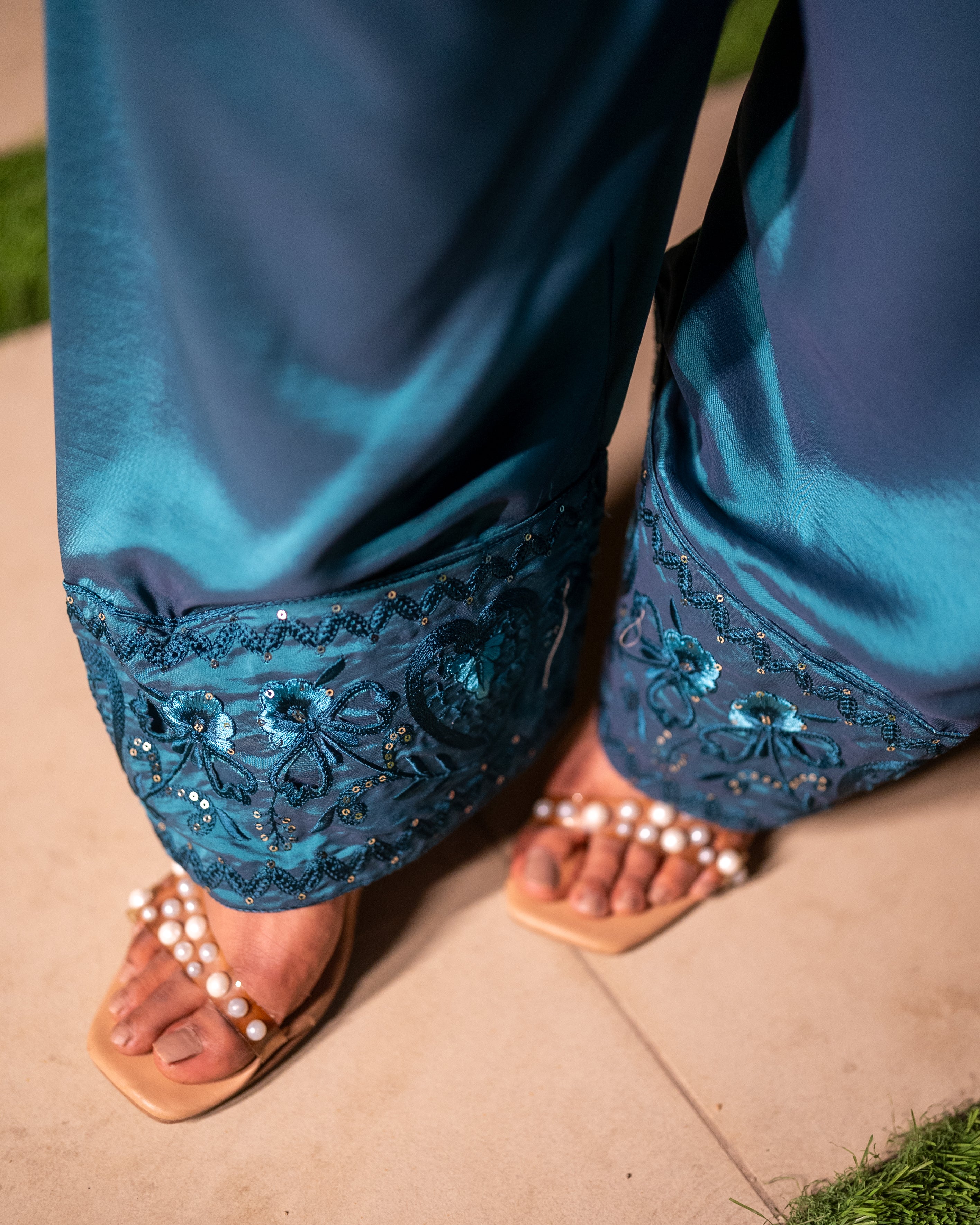 Aafreen 3 Piece Suit Set BLUE
