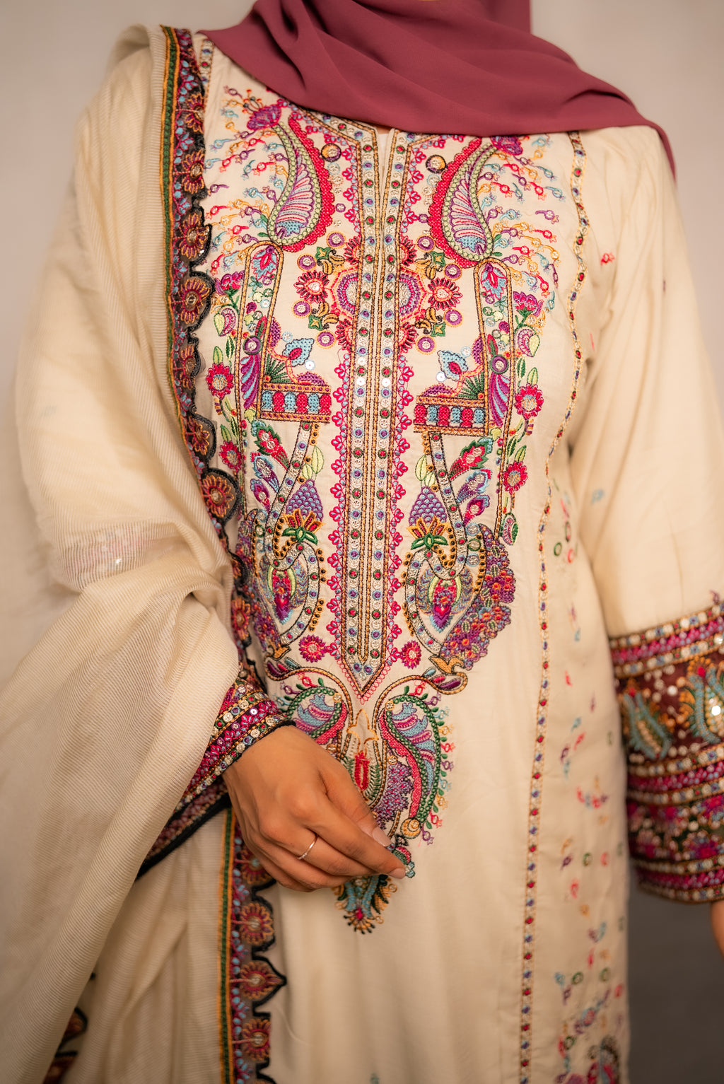 INAYAT – 3 peice Suit Set