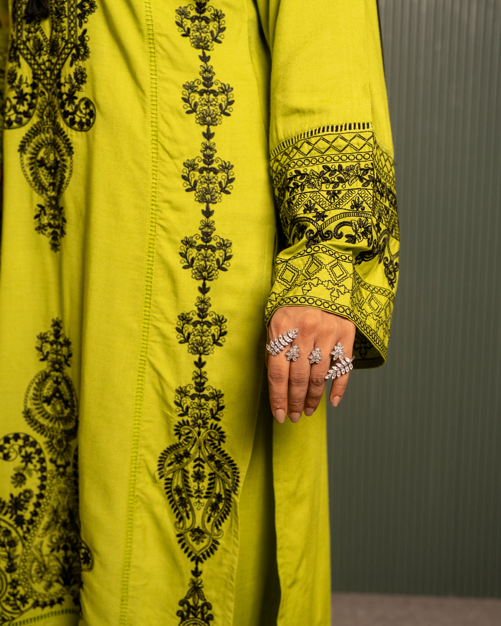ZOHAR 3 PIECE SUIT SET  NEON