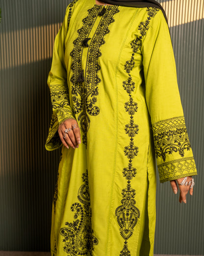 ZOHAR 3 PIECE SUIT SET  NEON