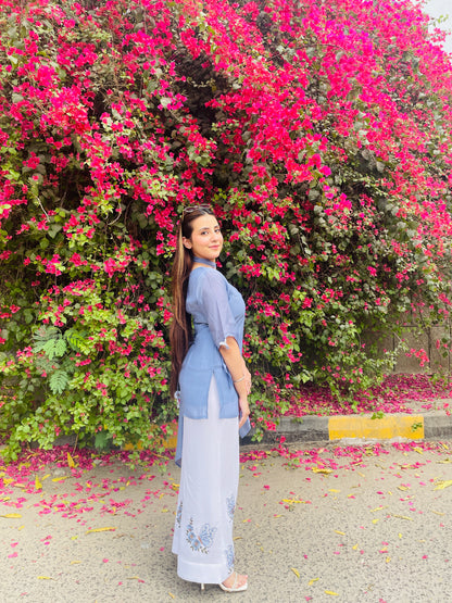 POWDER BLUE CO-ORD SET
