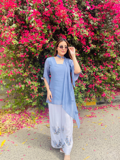 POWDER BLUE CO-ORD SET