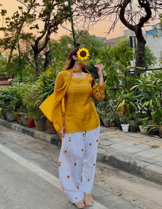 SUN FLOWER CO-ORD SET