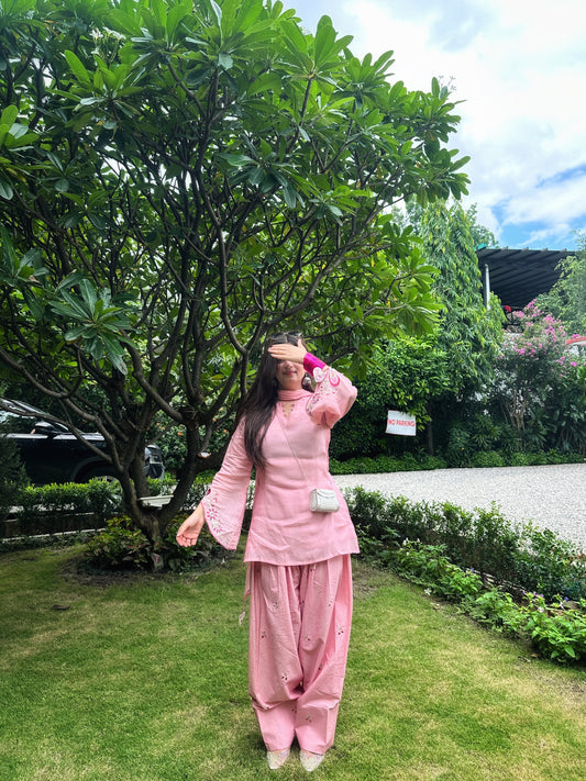 PINK HEART CO-ORD SET