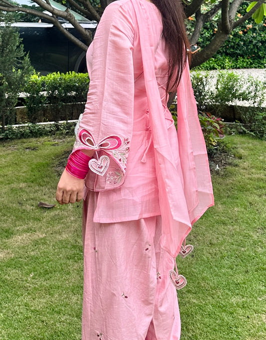 PINK HEART CO-ORD SET