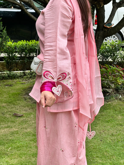 PINK HEART CO-ORD SET