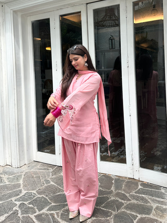 PINK HEART CO-ORD SET