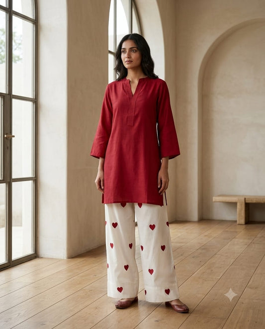 HEART FARSHI RED