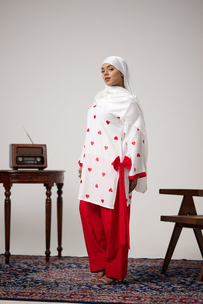 HERAT & BOW CO-ORDS SET